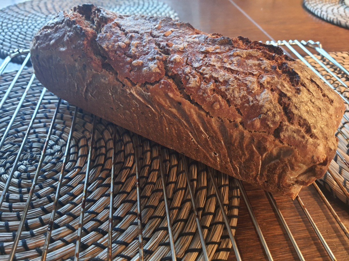 Chleb orkiszowy na zakwasie